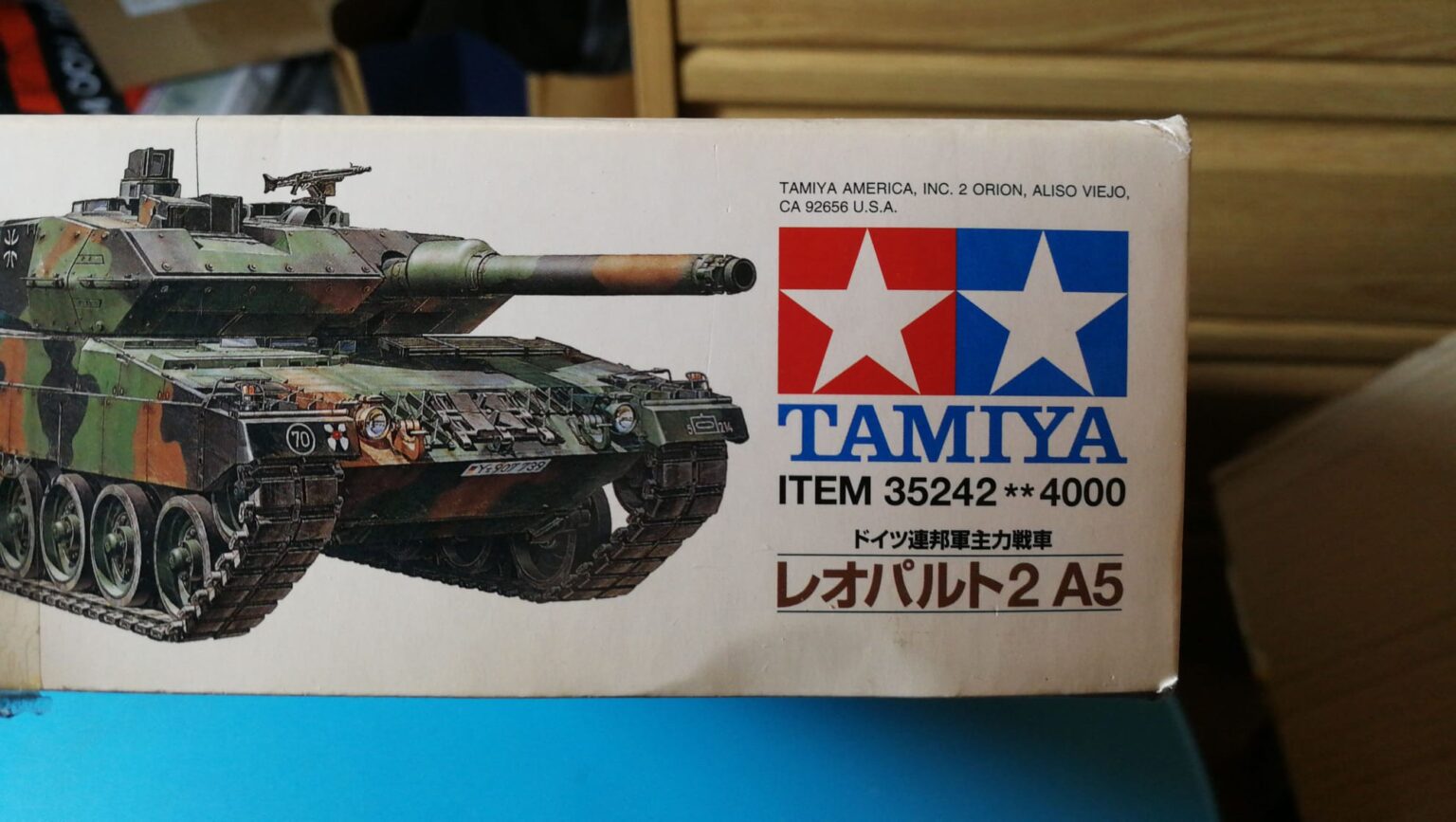 Maqueta Tamiya Leopard 2 A5 MAIN BATTLE TANK Tienda De Maquetas