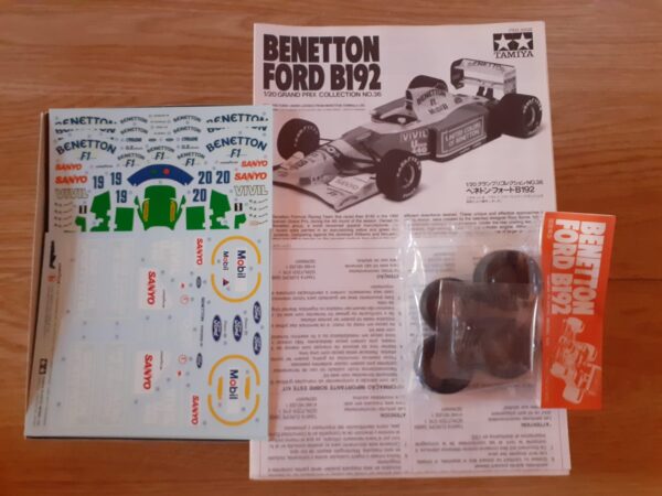 Maqueta Tamiya Benetton B192 Ford 1992 - Imagen 4