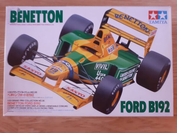 Maqueta Tamiya Benetton B192 Ford 1992 - Imagen 2