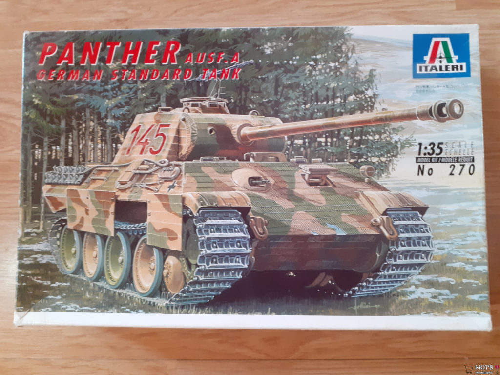 Maqueta Italeri Panther Ausf A German Standard Tank Tienda De Maquetas Maqueteros