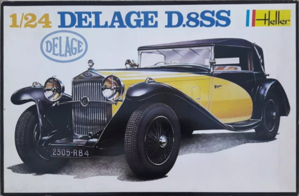 Maqueta Heller Delage D.8SS