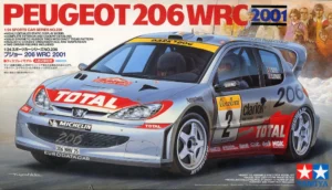 Maqueta Tamiya Total Peugeot 206 WRC 2001