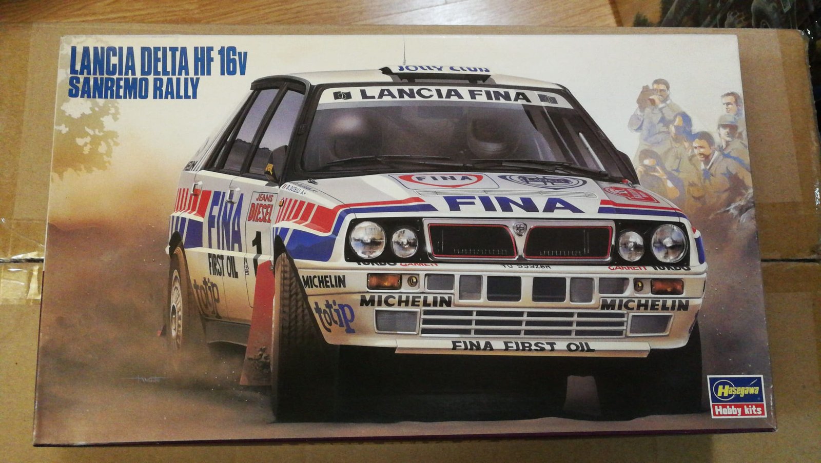 Maqueta Hasegawa Ref.CR-5 Lancia Delta HF 16V 1991 Sanremo Rally. - Imagen 2