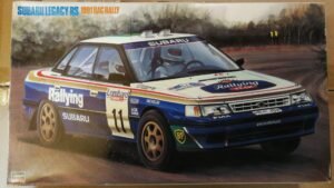Maqueta Hasegawa Hasegawa Ref.CR-7 Subaru Legacy RS 1991 RAC Rally 1/24.