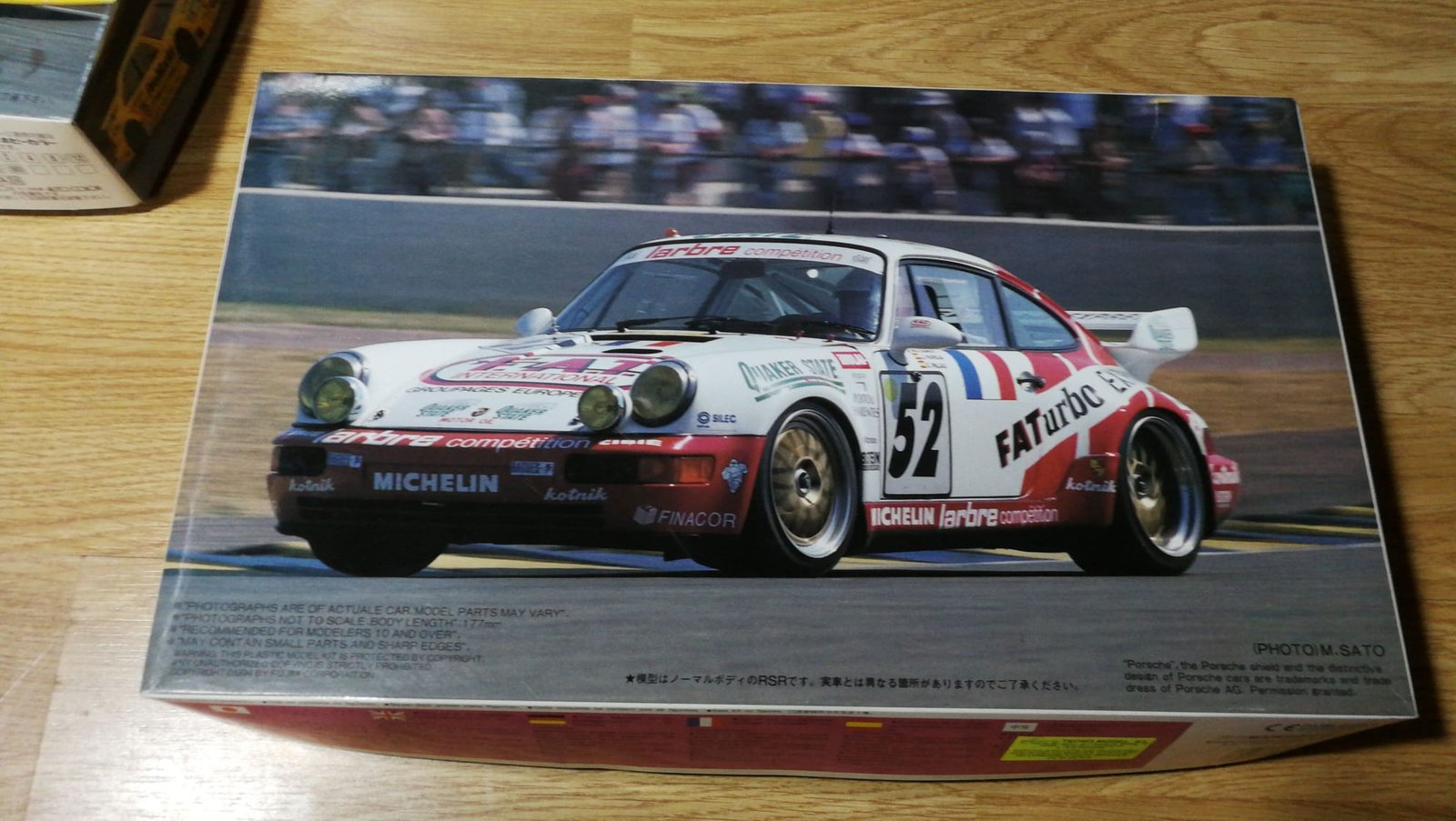 Maqueta Fujimi Porsche 911 Carrera 3.8 RSR 1994 Le Mans Winner (GT2) - Imagen 2