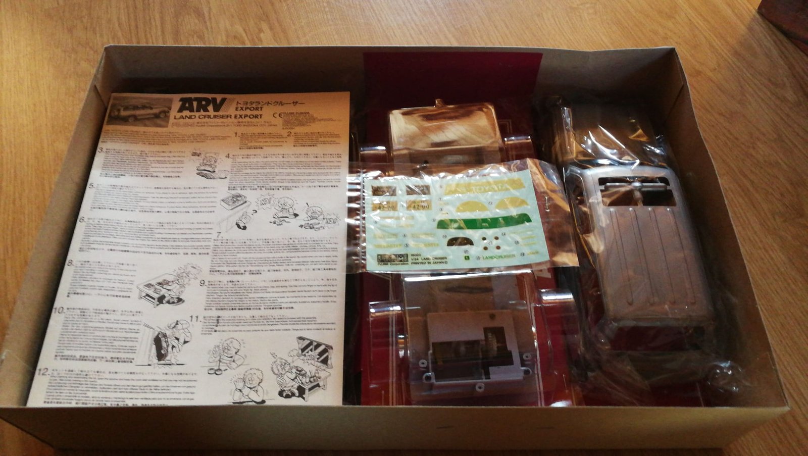 Maqueta Fujimi Toyota Land Cruiser Export - Imagen 3