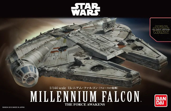Maqueta Bandai Star Wars: The Force Awakens Millennium Falcon – Tienda de  Maquetas Maqueteros
