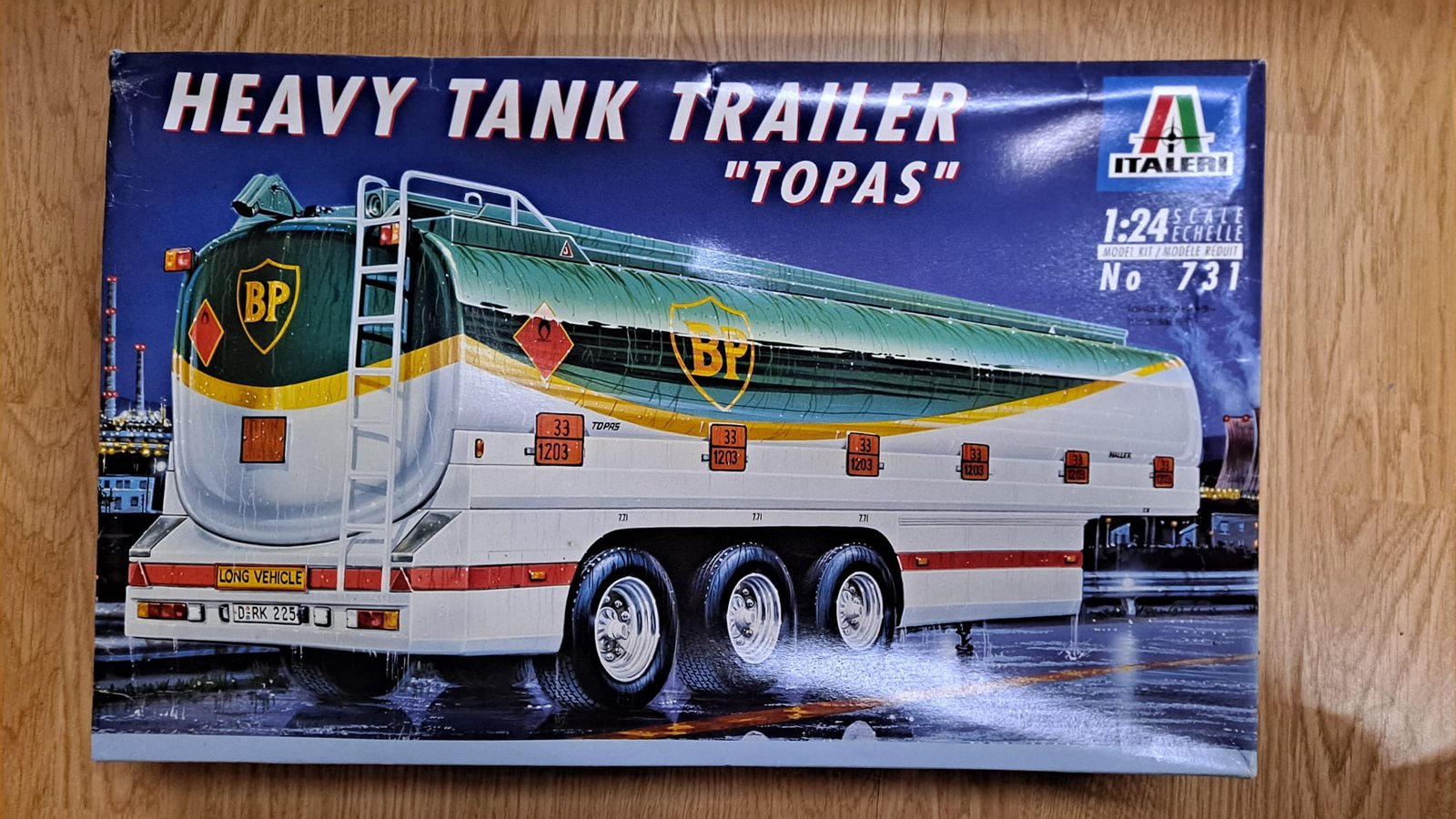 Maqueta Italeri Heavy Tank Trailer Topas