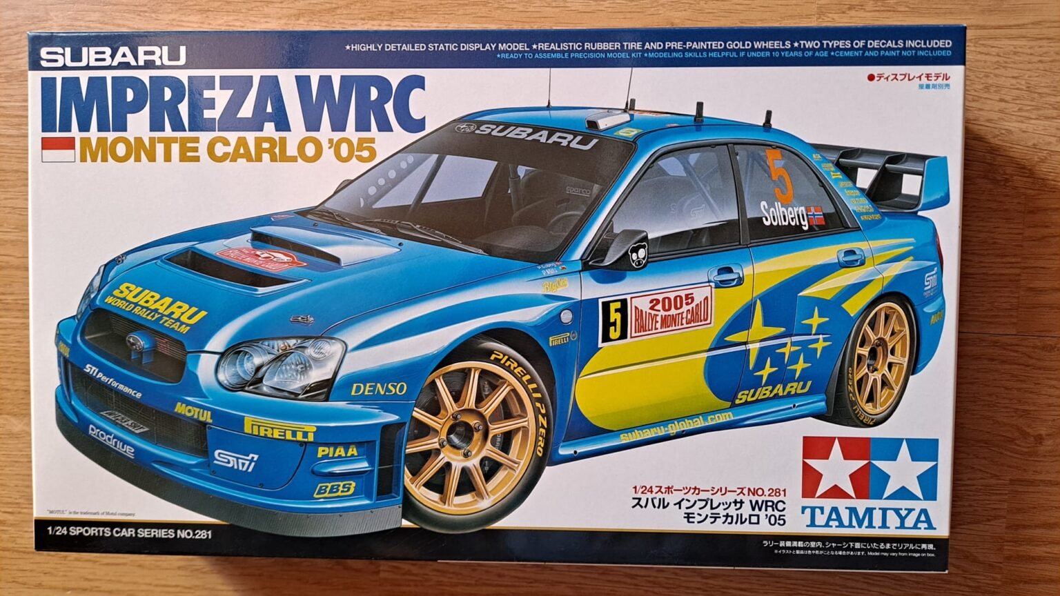Décalcomanies 1/32 Subaru Impreza Boland Rallye Monte Carlo 2003 WRC - Réf. 0547 - Neuf