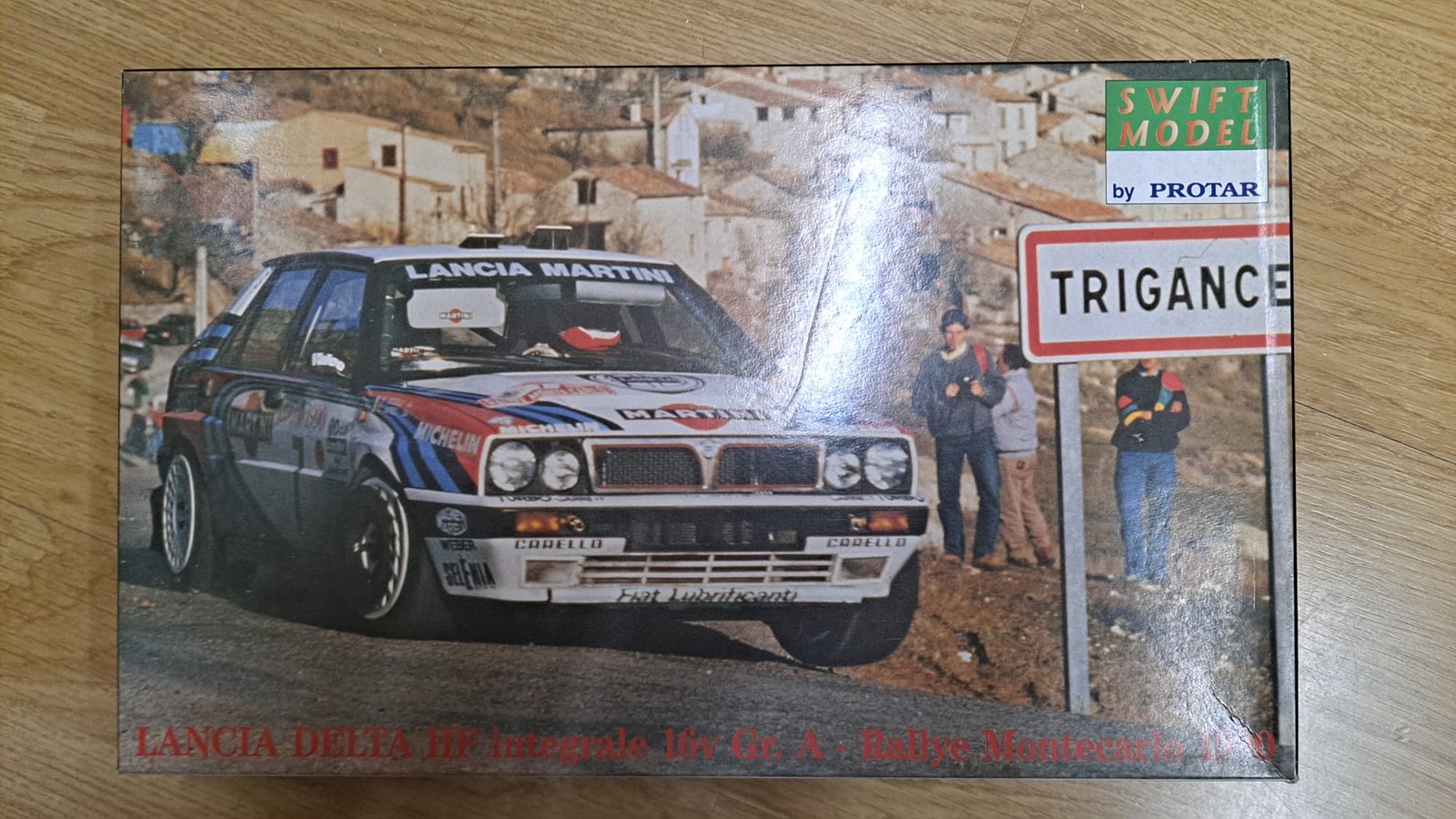 Maqueta Protar Lancia Delta HF Integrale 16v Gr.A Rallye Montecarlo 1990 - Imagen 2