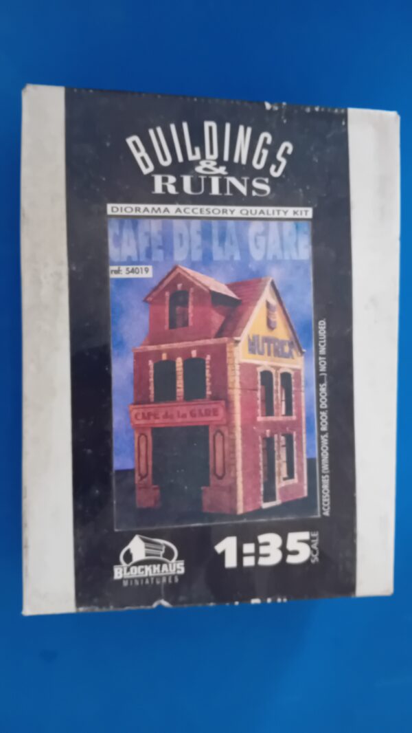Maqueta Blockhaus 54019 Café de la Gare