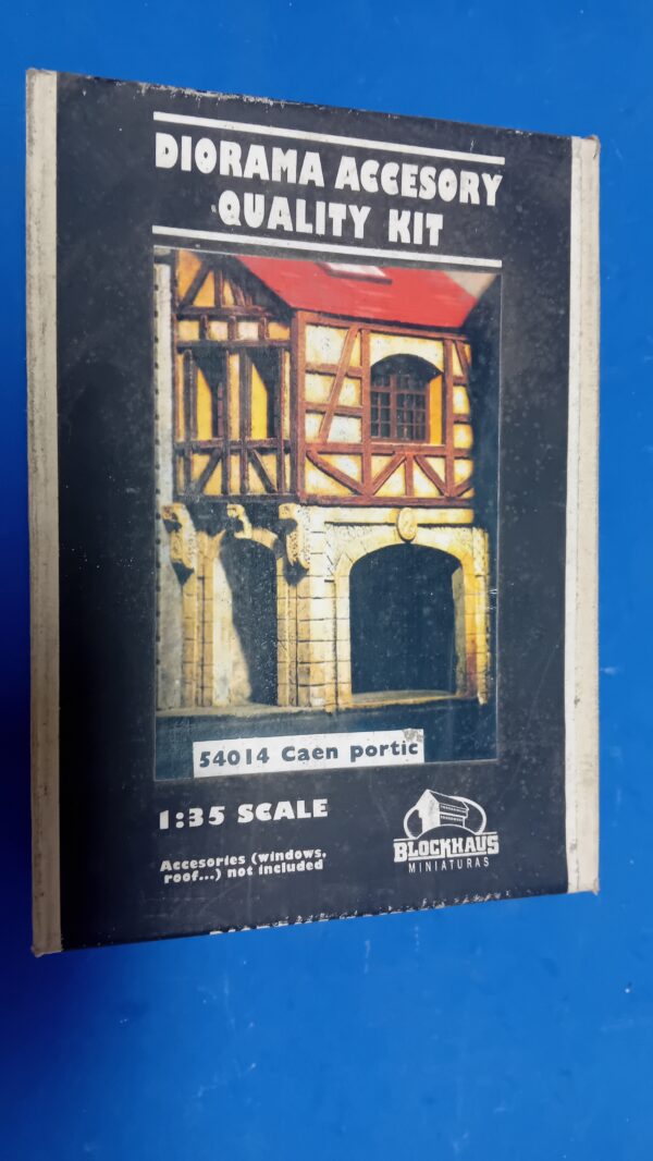 Maqueta Blockhaus 54014 Caen Portic (YESO)