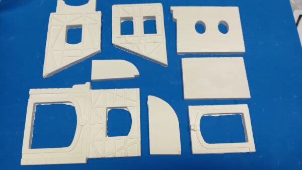 Maqueta Blockhaus 54014 Caen Portic (YESO) - Imagen 2