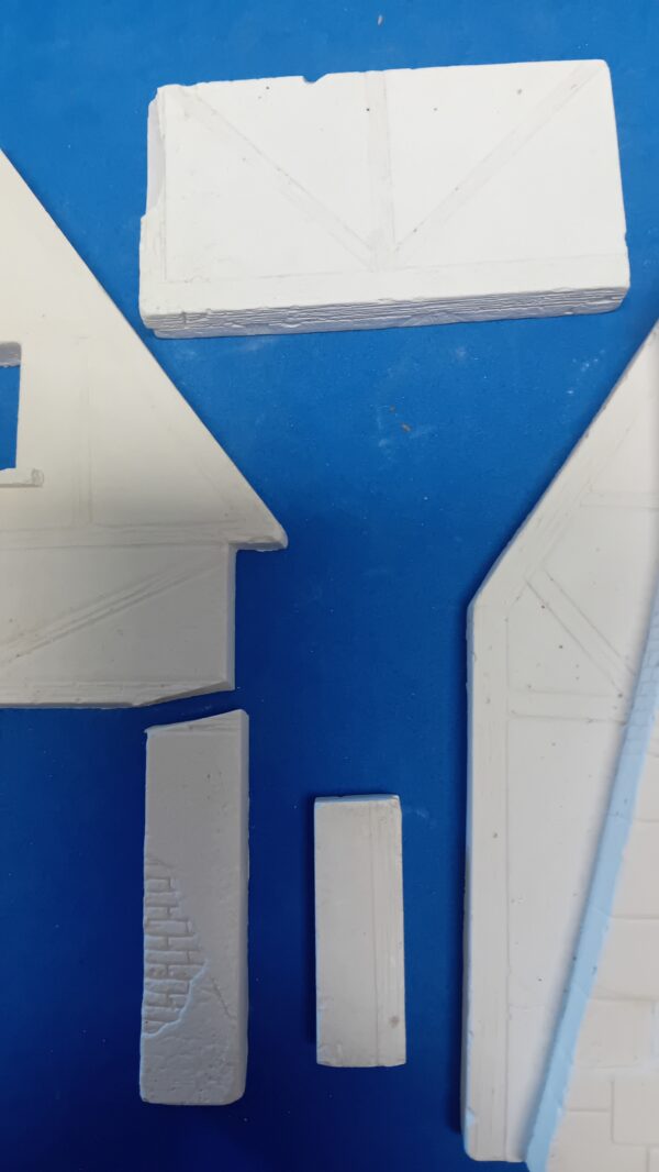 Maqueta Blockhaus 54010 German Cottage (YESO) - Imagen 3