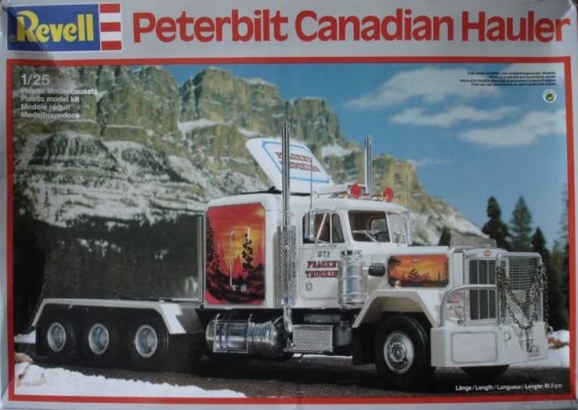Maqueta Revell Peterbilt Canadian Hauler